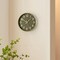11.8 Inch Gold Frame Wall Clock, Non-Ticking Silent Quartz Clock with Easy-to-Read Large Numbers
